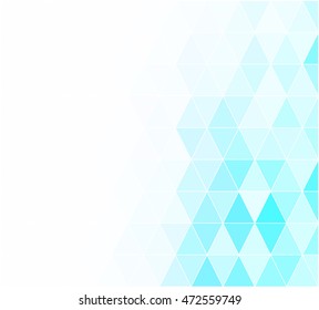 Blue Grid Mosaic Background, Creative Design Templates
