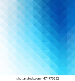 Blue Grid Mosaic Background, Creative Design Templates