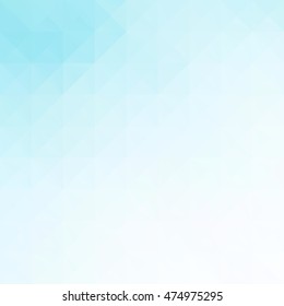 Blue Grid Mosaic Background, Creative Design Templates