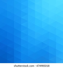 Blue Grid Mosaic Background, Creative Design Templates