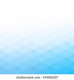 Blue Grid Mosaic Background, Creative Design Templates