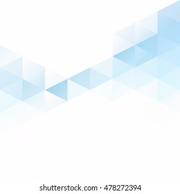 Blue Grid Mosaic Background, Creative Design Templates