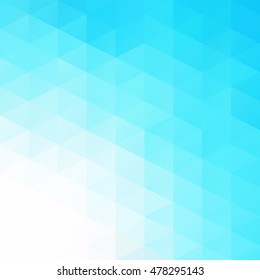 Blue Grid Mosaic Background, Creative Design Templates