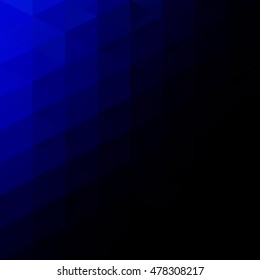 Blue Grid Mosaic Background, Creative Design Templates