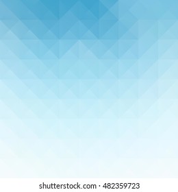 Blue Grid Mosaic Background, Creative Design Templates