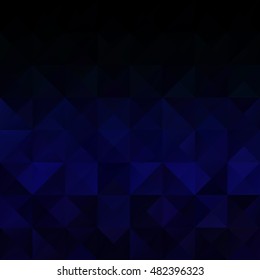 Blue Grid Mosaic Background, Creative Design Templates