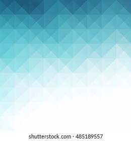 Blue Grid Mosaic Background, Creative Design Templates