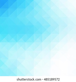 Blue Grid Mosaic Background, Creative Design Templates
