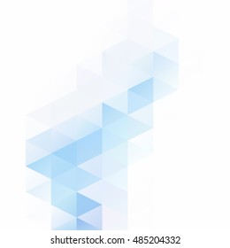 Blue Grid Mosaic Background, Creative Design Templates