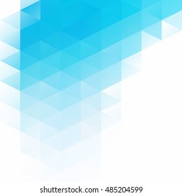 Blue Grid Mosaic Background, Creative Design Templates
