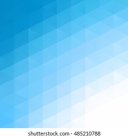 Blue Grid Mosaic Background, Creative Design Templates