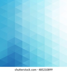 Blue Grid Mosaic Background, Creative Design Templates