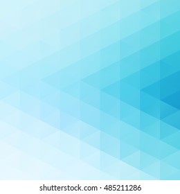 Blue Grid Mosaic Background, Creative Design Templates