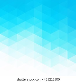 Blue Grid Mosaic Background, Creative Design Templates