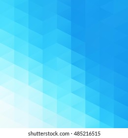 Blue Grid Mosaic Background, Creative Design Templates