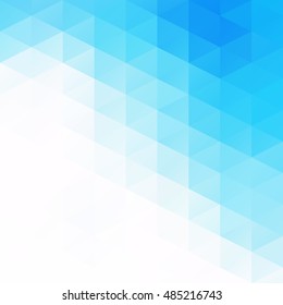 Blue Grid Mosaic Background, Creative Design Templates