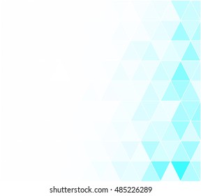 Blue Grid Mosaic Background, Creative Design Templates