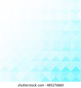 Blue Grid Mosaic Background, Creative Design Templates