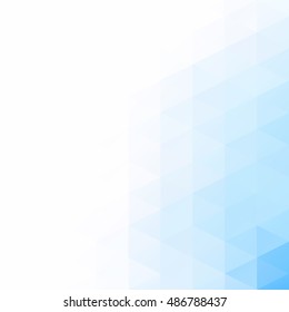 Blue Grid Mosaic Background, Creative Design Templates