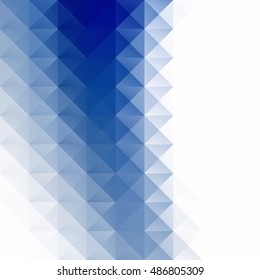 Blue Grid Mosaic Background, Creative Design Templates