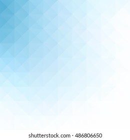Blue Grid Mosaic Background, Creative Design Templates