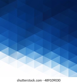 Blue Grid Mosaic Background, Creative Design Templates