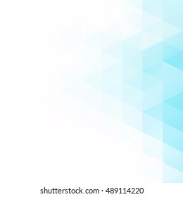 Blue Grid Mosaic Background, Creative Design Templates