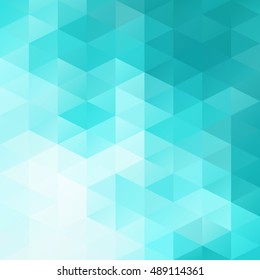 Blue Grid Mosaic Background, Creative Design Templates