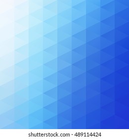 Blue Grid Mosaic Background, Creative Design Templates