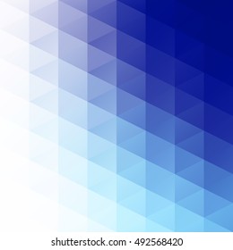 Blue Grid Mosaic Background, Creative Design Templates