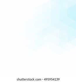 Blue Grid Mosaic Background, Creative Design Templates