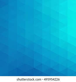 Blue Grid Mosaic Background, Creative Design Templates