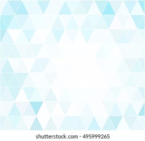 Blue Grid Mosaic Background, Creative Design Templates