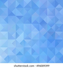 Blue Grid Mosaic Background, Creative Design Templates
