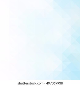 Blue Grid Mosaic Background, Creative Design Templates