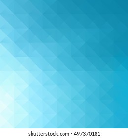 Blue Grid Mosaic Background, Creative Design Templates