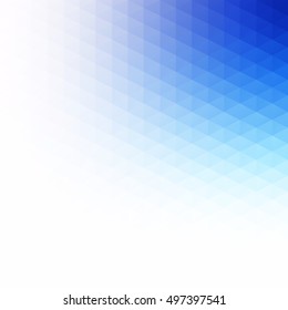 Blue Grid Mosaic Background, Creative Design Templates