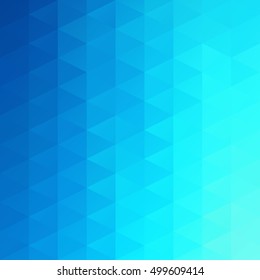 Blue Grid Mosaic Background, Creative Design Templates