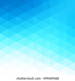 Blue Grid Mosaic Background, Creative Design Templates