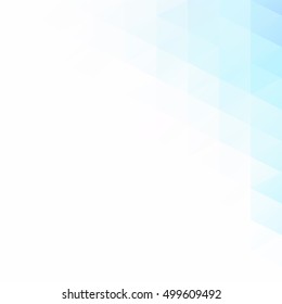 Blue Grid Mosaic Background, Creative Design Templates