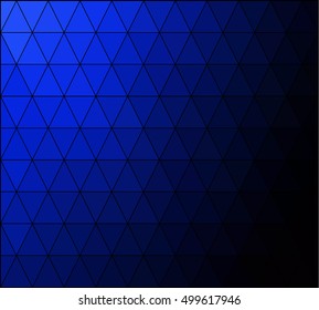 Blue Grid Mosaic Background, Creative Design Templates