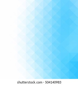 Blue Grid Mosaic Background, Creative Design Templates