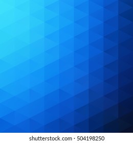 Blue Grid Mosaic Background, Creative Design Templates