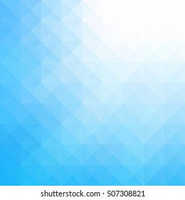 Blue Grid Mosaic Background, Creative Design Templates