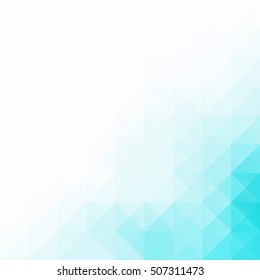 Blue Grid Mosaic Background, Creative Design Templates