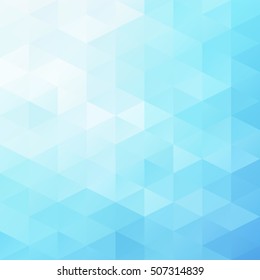 Blue Grid Mosaic Background, Creative Design Templates