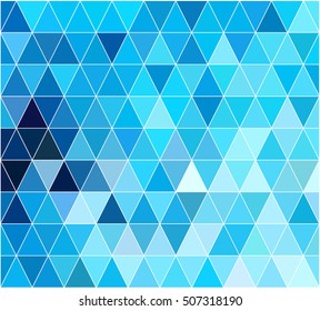 Blue Grid Mosaic Background, Creative Design Templates