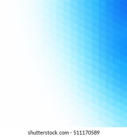 Blue Grid Mosaic Background, Creative Design Templates