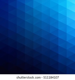 Blue Grid Mosaic Background, Creative Design Templates