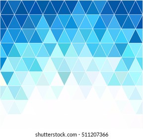 Blue Grid Mosaic Background, Creative Design Templates